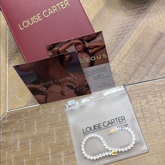 Louise Carter Gold Tennis Bracelet 100% waterproof Jewelry - Picture 2 of 7